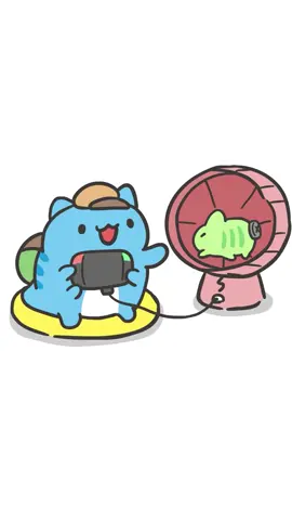 Battery BugCat 電池貓蟲  #カプー #capoo #咖波 