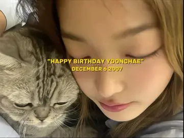 advance happy birthday my yoonchip 🩷 i luv you so much ! || #YOONCHAE 