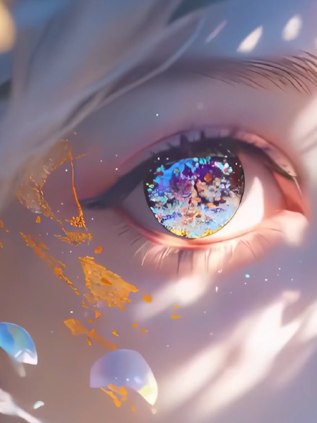 Crystal Eyes Live Wallpaper #wallpaper #livewallpaper #anime #wallpaperanime #pc 