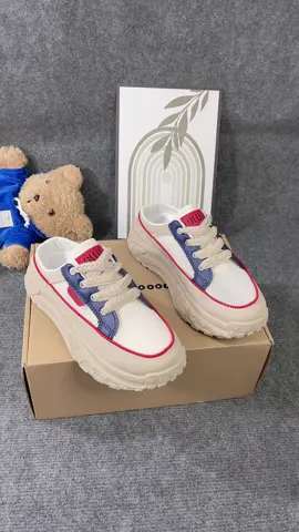 Giày sục phối lưới êm nhẹ thoáng chân 🧡 #reviewgiay #reviewgiaydepgiare #giaysneaker #giaythethao #xh                
