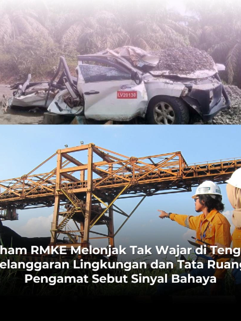 Saham RMKE Melonjak Tak Wajar di Tengah Pelanggaran Lingkungan dan Tata Ruang: Pengamat Sebut Sinyal Bahaya Lonjakan ekstrem harga saham PT Royaltama Mulia Kencana Energy (RMKE) Tbk dari Rp530 menjadi Rp4.140 hanya dalam empat bulan dinilai sebagai anomali berbahaya bagi pasar modal Indonesia. Kenaikan hampir 8 kali lipat itu terjadi justru ketika perusahaan tengah diterpa berbagai kasus lingkungan, kecelakaan kerja fatal, hingga dugaan kuat pelanggaran tata ruang. #saham #rmke #rmk #tambang #muaraenim #lahat #tanjungenim #batubara #bursasaham #FYP