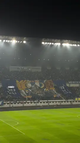 koreografi Persib vs Borneo FC #persib #persibbandung #bobotoh #borneofc #fyp  Source IG : pemain.keduabelass