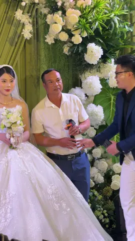 Mẫu phát biểu đáp từ nhà gái