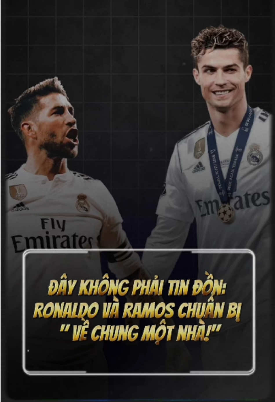 Ronaldo và Ramos sẽ ra sau khi cùng về chung 1 nhà  #thichbongda #cr7 #ronaldo #ramos #viraltiktok 