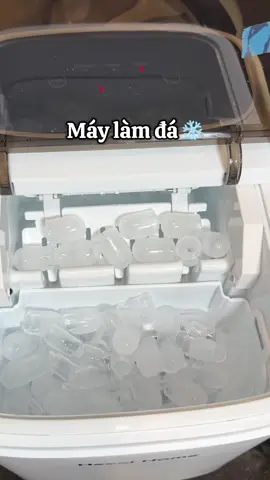Tết này có khách đến nhà chơi có máy làm đá vèo vèo luôn ❄️❄️ #maylamdavien #heccihome 
