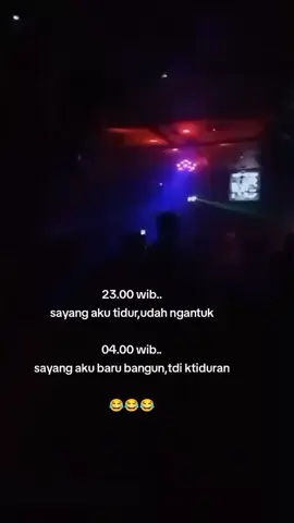 ketiduran di MELODI dak tau nyo.