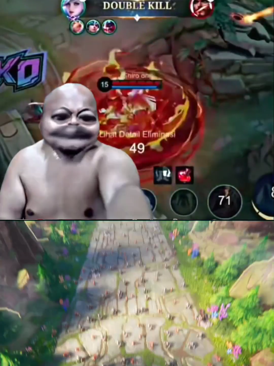 momen dilock aldous 😂#pascolmania #MLBBXSpongeBob #MLBBFriendFest #MLBB 