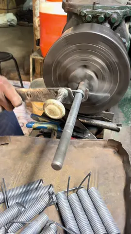 Tension spring making #creatorsearchinsights #trending #viral #shorts 
