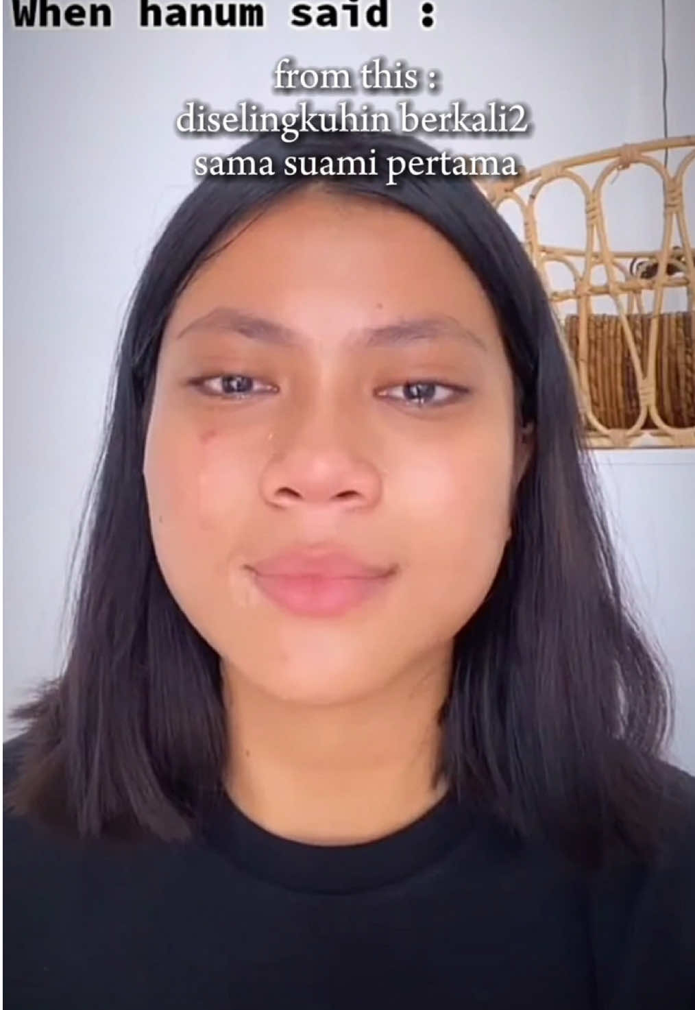 #CapCut finally happy ending ya num😭☝🏻 #hanummega #diselingkuhin #pernikahan #fyp 