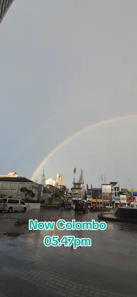 Colombo Rainbow 🌈  #colombowether 