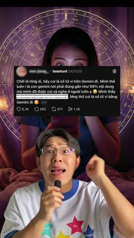 Các mẫu prompt mấy bà cần sử dụng tui sẽ để ở đây nha: Prompt 1: Học tài liệu này và dùng nội dung đó phân tích lá số tử vi như một bậc thầy tử vi.  Prompt 2: Bạn là một bậc thầy tử vi với kinh nghiệm 50 năm. Bạn hãy dùng kiến thức mà bạn vừa được học, tổng hợp các thông tin. Kèm theo những hiểu biết, kinh nghiệm giải đoán tuyệt vời của bạn để phân tích lá số này.  Prompt 3: Hãy cho tôi 1 câu affirmation để manifest tiền bạc hay tình yêu  #tuvi #LearnOnTikTok #GoogleGemini #Gemini3 #NanoBananaPro 