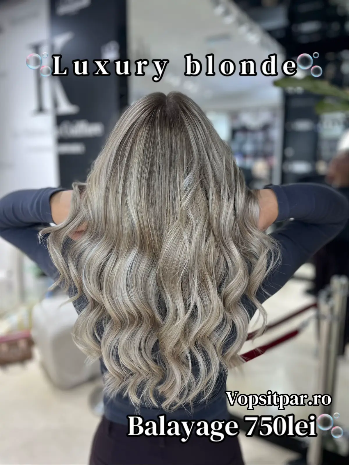 📍 Locație: B-dul Unirii 📞 Programări:0786 256 633⁩ ⚠️ Prețul nu include: Uscat, Coafat, Tuns, Tratamente, Produse de styling Profită de această promoție valabilă doar în luna Decembrie și oferă-ți un look fresh! 💇‍♀️ ##explore##fyppage##viral##viralvideos##fypp
