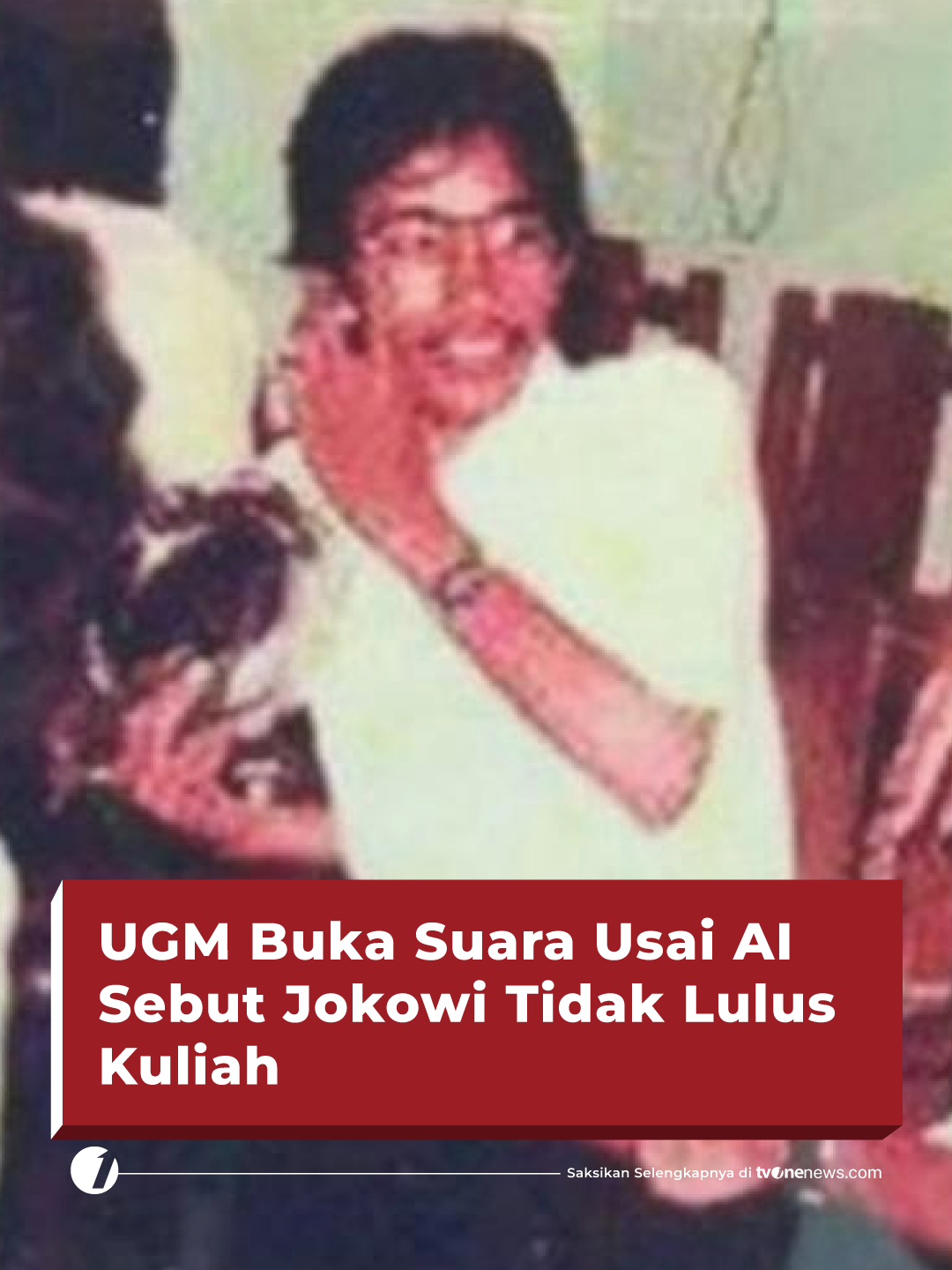 Universitas Gadjah Mada (UGM) buka suara terkait ramai video soal asisten digital berbasis kecerdasan buatan (AI) milik kampus tersebut.  AI tersebut menyatakan bahwa Presiden ke-7 RI, Joko Widodo (Jokowi) bukan merupakan alumni UGM.  Pada video tersebut tampak asisten berbasis AI bernama LISA (Lean Intelligent Service Assistant) ini merespons sebuah kalimat 'jokowi alumni ugm'. Simak berita selengkapnya hanya di https://tinyurl.com/ykf5aewa #HardNews_Viral #FlashOne #CariBeritaditvOne #AI #IjazahPalsu #UGM #JokoWidodo #FO03