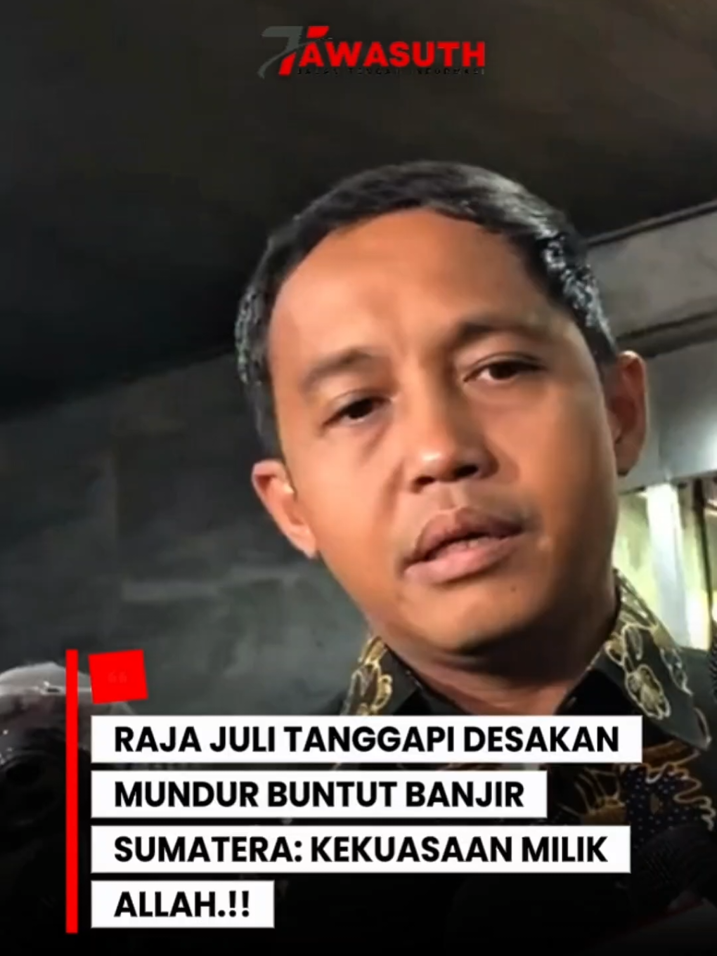 Jawaban Raja Juli Soal Desakan Mundur: 