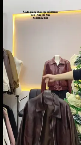 Áo da quảng châu giặt được máy ạ #aoda #quangchaucaocappp #xh 