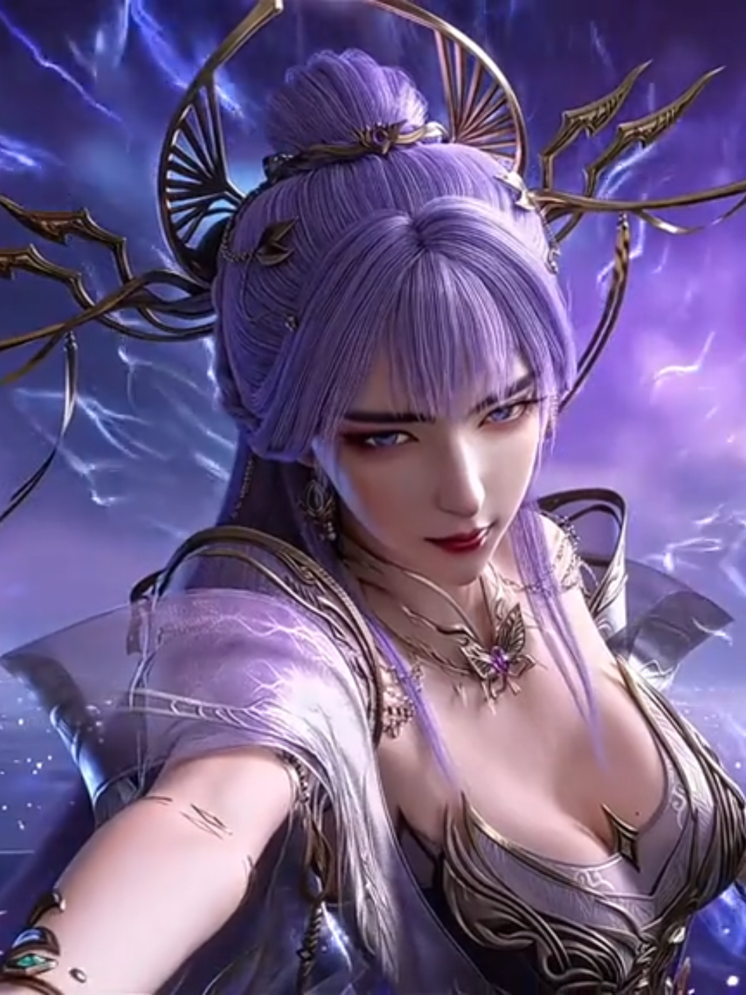 “只愿君心似我心。” #apotheosis #国漫女神 #donghuaedit #donghua 