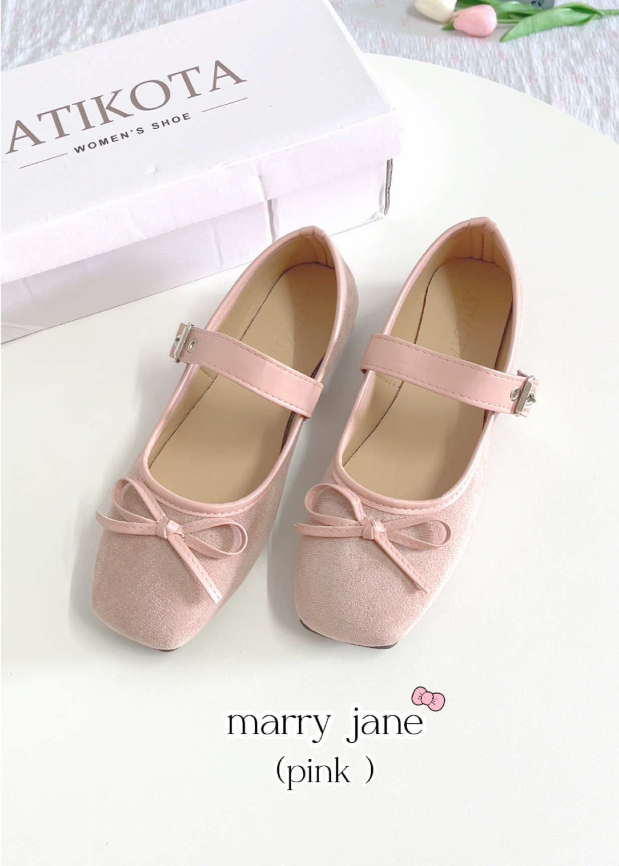 🐰🎀🥣💭 #รองเท้าแมรี่เจน #รองเท้าผู้หญิง #รองเท้าน่ารักๆ #รองเท้าแมรี่เจนสไตส์เกาหลี #รองเท้าatikota 