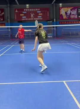 2 Nhịp Trả Giao Cầu 💪 #kythuatcaulong #caulong #yeucaulong #shopcaulong #votcaulong 