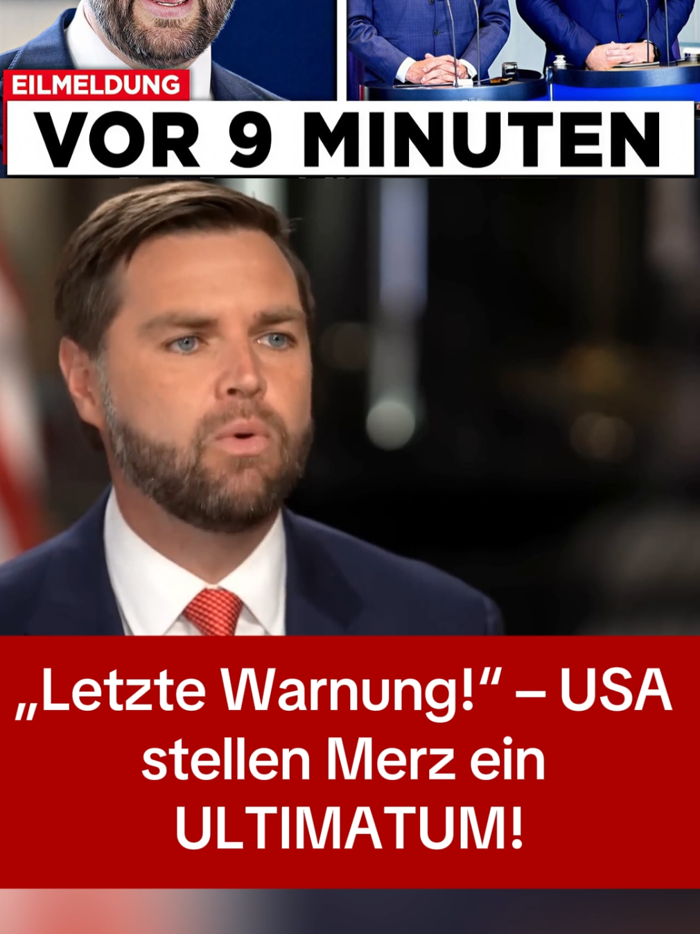 „Letzte Warnung!“ – USA stellen Merz ein ULTIMATUM!