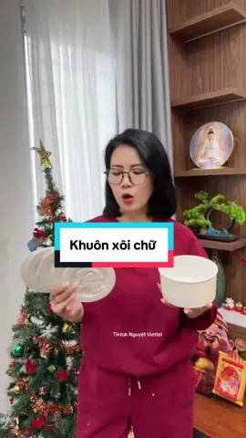 Khuôn xôi chữ phúc lộc thọ phát tài #xuhuong #tiktokshop #nguyetviettel #khuonxoi 