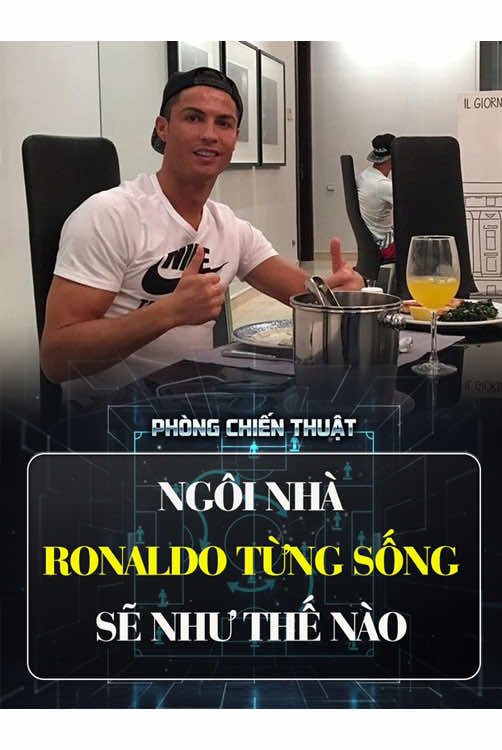 Ngôi nhà Ronaldo từng sống sẽ trông như thế nào. #bongda 