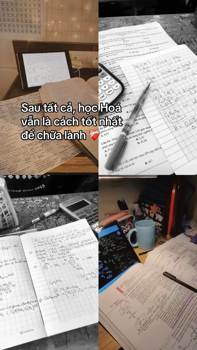 Ngồi giải đề Hóa cái là ko biết buồn là gì luôn #hoahoc #viral #xuhuong #study #dongluchoctap 