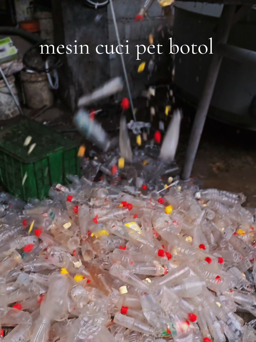 solusi noda dan lebel membandel #daurulang #daurulangplastik #mesinpress #mesinpreshorizontal 