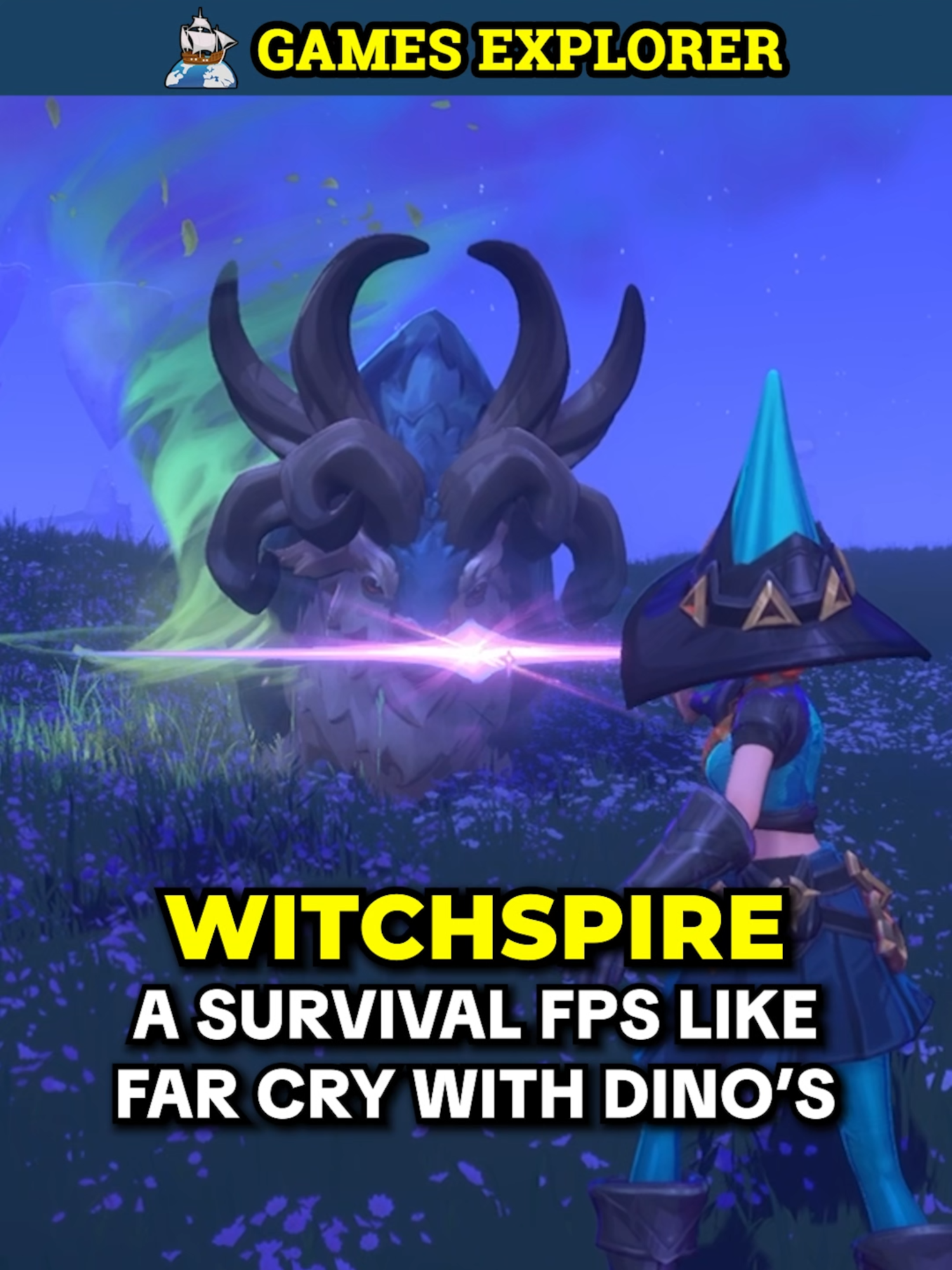A magical new survival game that is promising to revitalise the genre! Will you try it?  Game: Witchspire  #gaming #witchspire new games, indie games, game recommendations, steam games, co-op games, survival games, console games