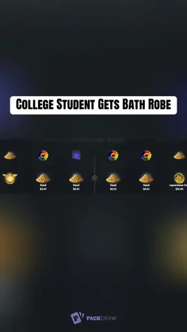 College Student Gets Bath Robe