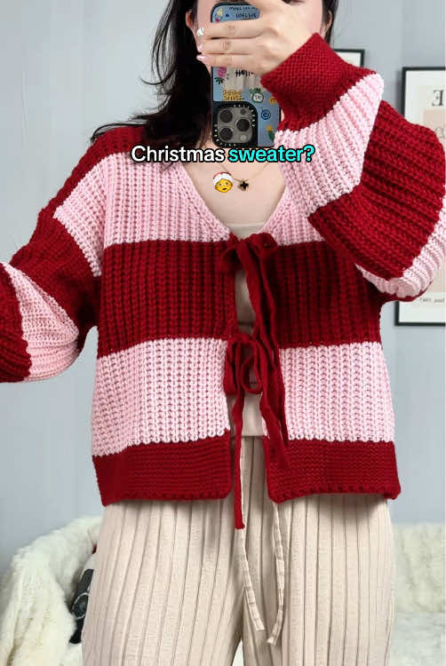 #christmasoutfits #sweater #festivevibes #tiktokmademebuyit #tiktokshopholidayhaul 