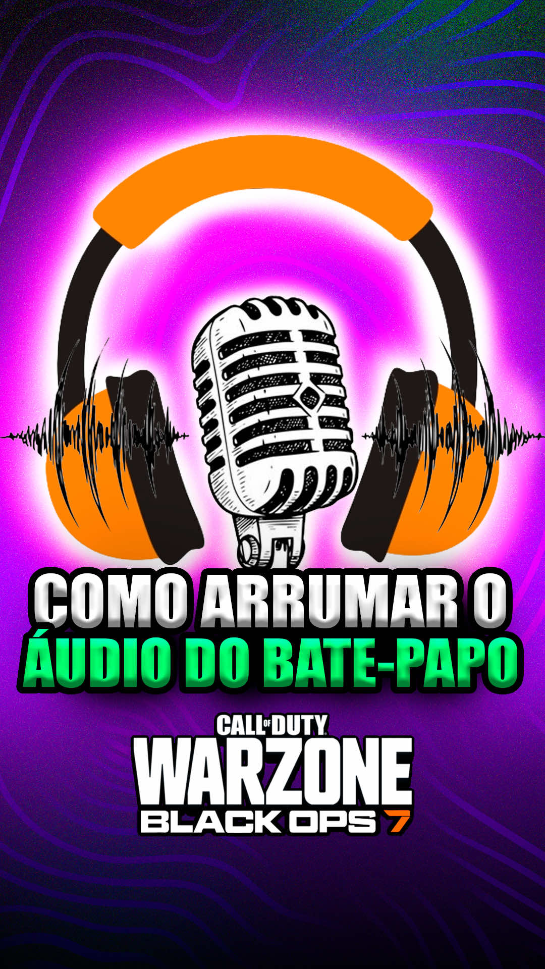 Como resolver o áudio do Warzone e Bate Papo de Voz com restrição de plataforma no Warzone! #callofduty #warzone #blackops7 #games #atualizacao 