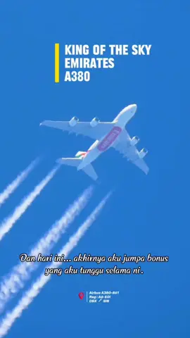 Finally, the legend is mine to capture ✈️ #PlaneSpotting  #AviationLovers  #A380  #Emirates  #Aviation 