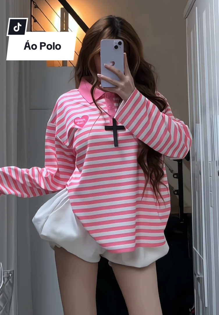 Áo Polo nam nữ sọc ngang #aopolo #aopolodep #aopolonamnu #aothunhottrend #thaosuneo 