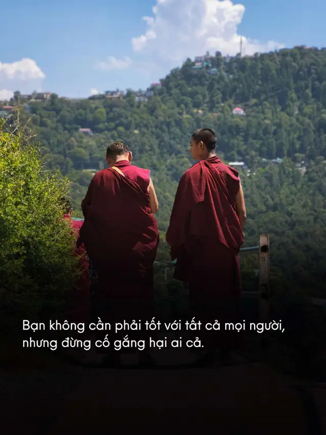 Bạn không cần phải tốt với tất cả mọi người.