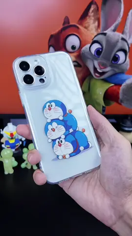 ốp lưng trong suốt doraemon #ốpđẹp #oplungchongsoc #oplungiphone #oplungtrongsuot #doraemon 