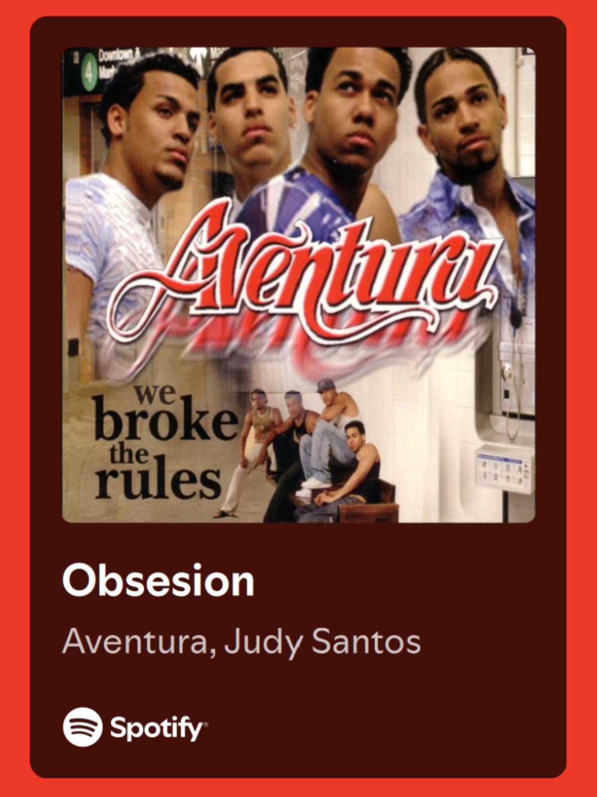 Aventura - Obsesion #fyp #viral #aventura #fullsong 
