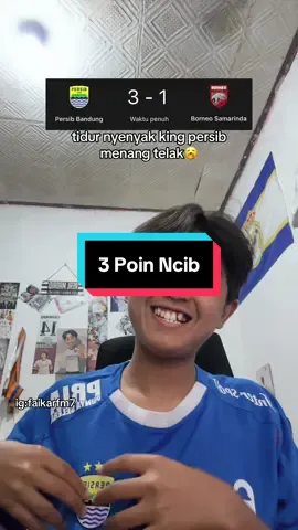 tidur nyenyak🥱 #persib #persibbandung #persibday 