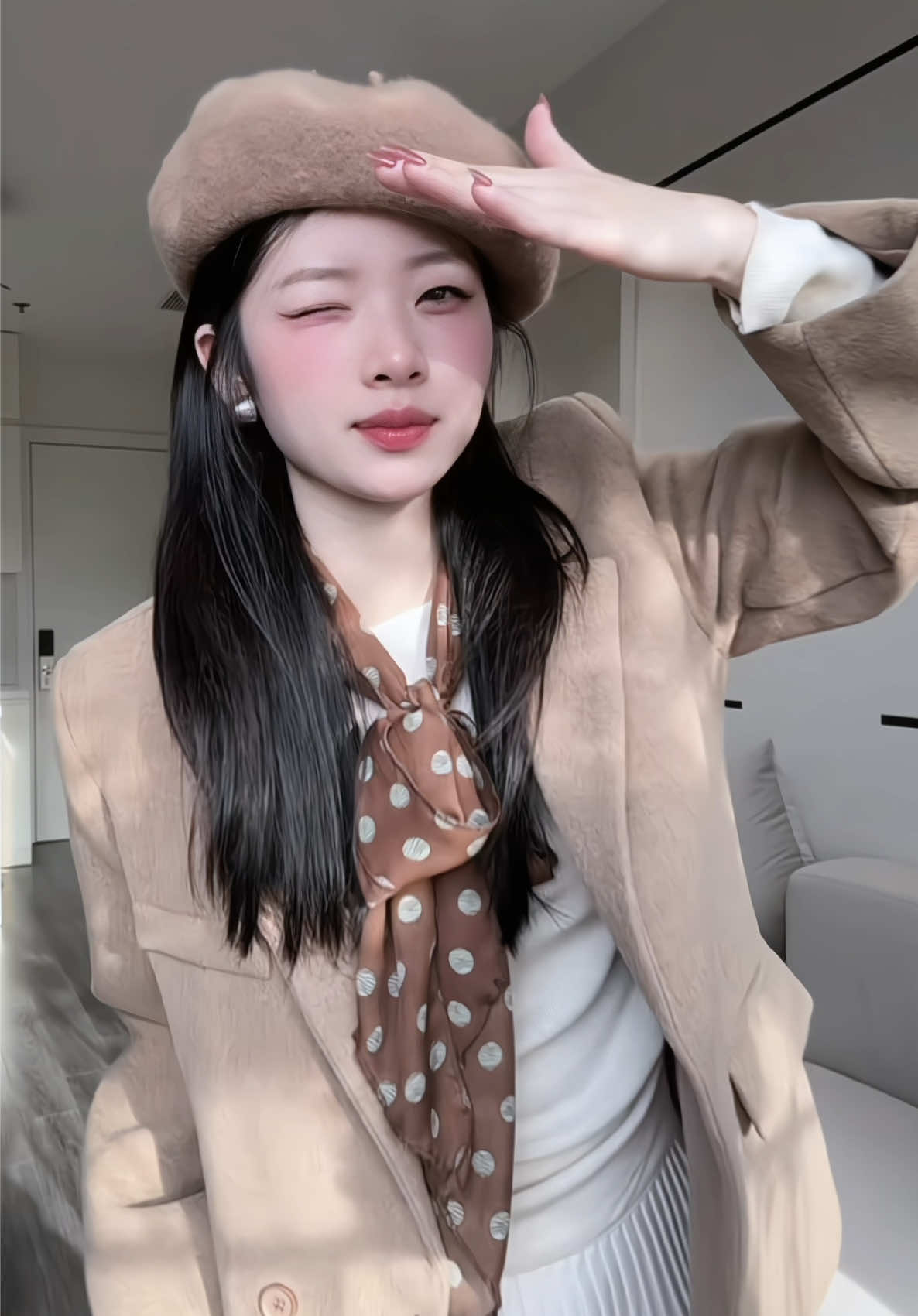 Kếttt thúc ... #fyp #xuhuong #myoutfit #blazer #OOTD 