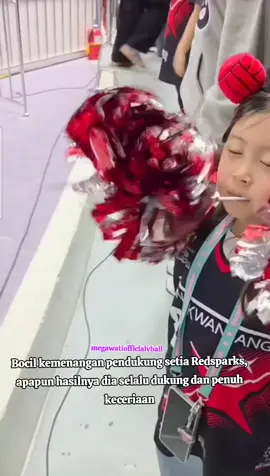 bocil yang penuh keceriaan dan selalu bikin kangen #megawatihangestri #megatron #volleyball #sport #redsparks 