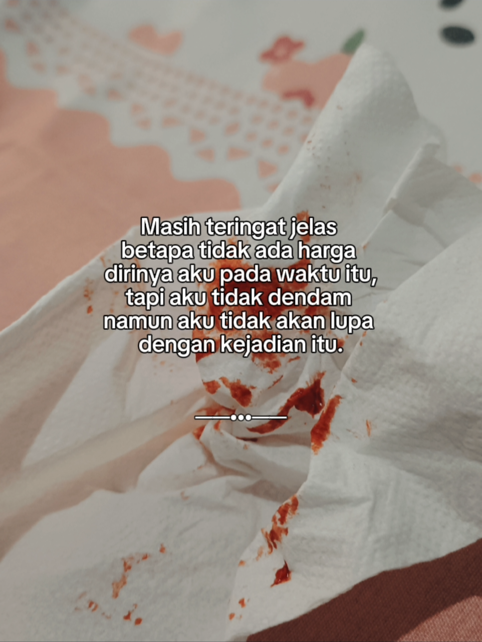 Waktu itu aku kehilangan harga diriku, tapi bukan hatiku.  Aku tidak dendam, hanya belajar untuk tidak pernah melupakan. #nuya #finewomen #selfgrowth #staystrong #lifelessons 