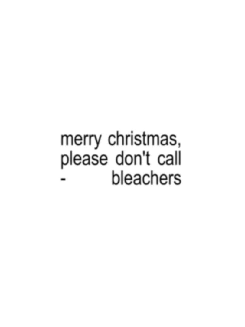 merry christmas, please don't call ❤️ || #audios #solomp3 #brat #fyp #musica #lyrics #merrychristmaspleasedontcall #bleachers