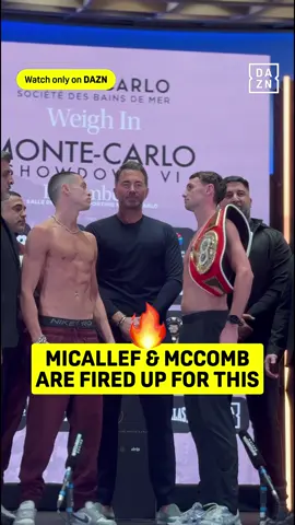 The Fresh Prince of Monaco Hugo Micallef is AMPED up for his fight with Sean McComb 😤🔥 #MasoudMcGrail | Dec 6 | Live on DAZN 🤳