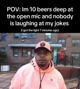 Open mics are brutal😭 Im due for a Kramer moment 😭😭😭 #openmic #standup #comedy #fyp #ihynld 