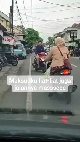 dya yg lihat ibu