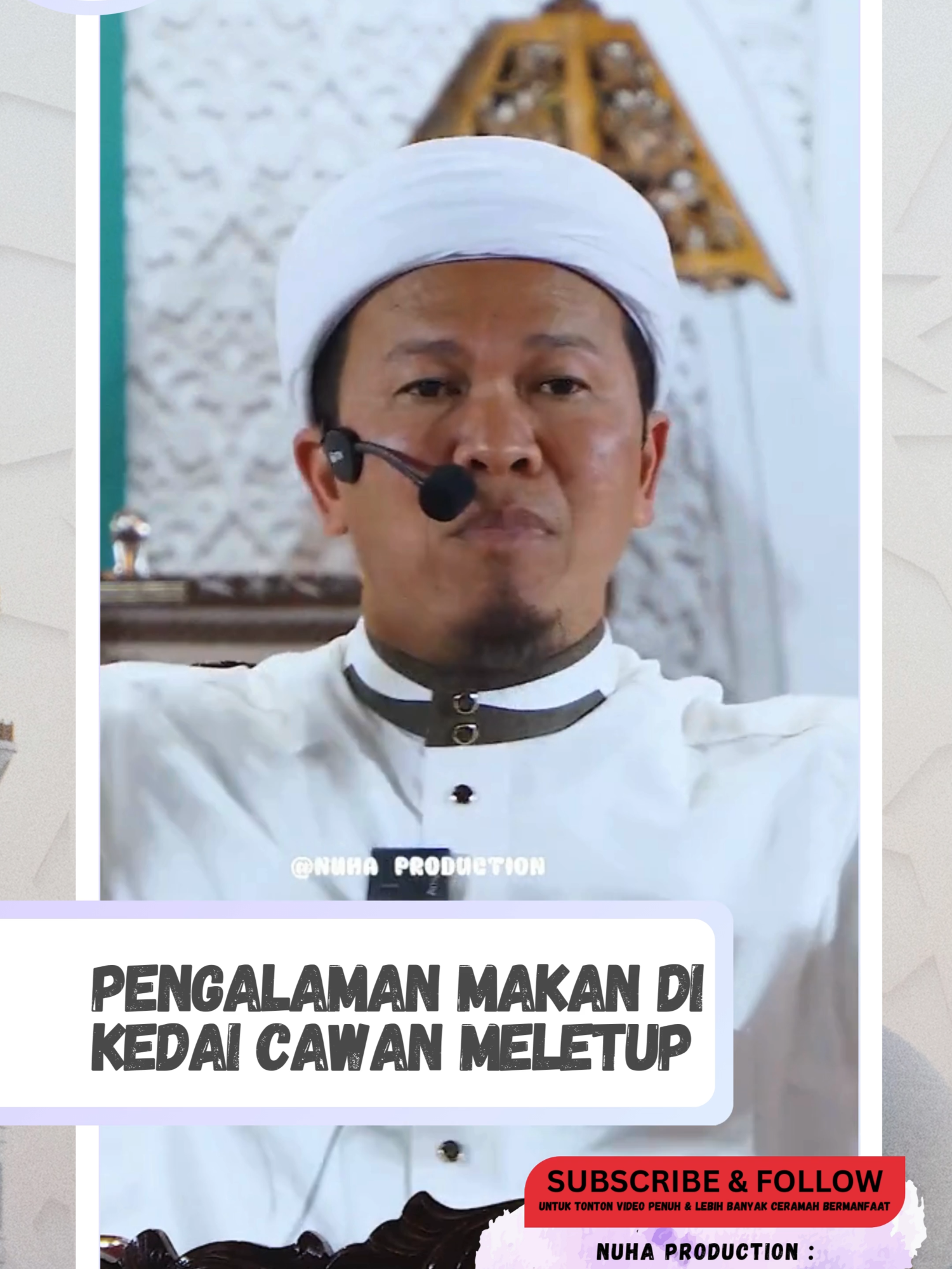 Cawan Saya Meletup Bila Saya Makan Suatu Kedai Ini | Ustaz Ariffin Ayob #sihir #santau #perubatanislam #ustazariffinayob