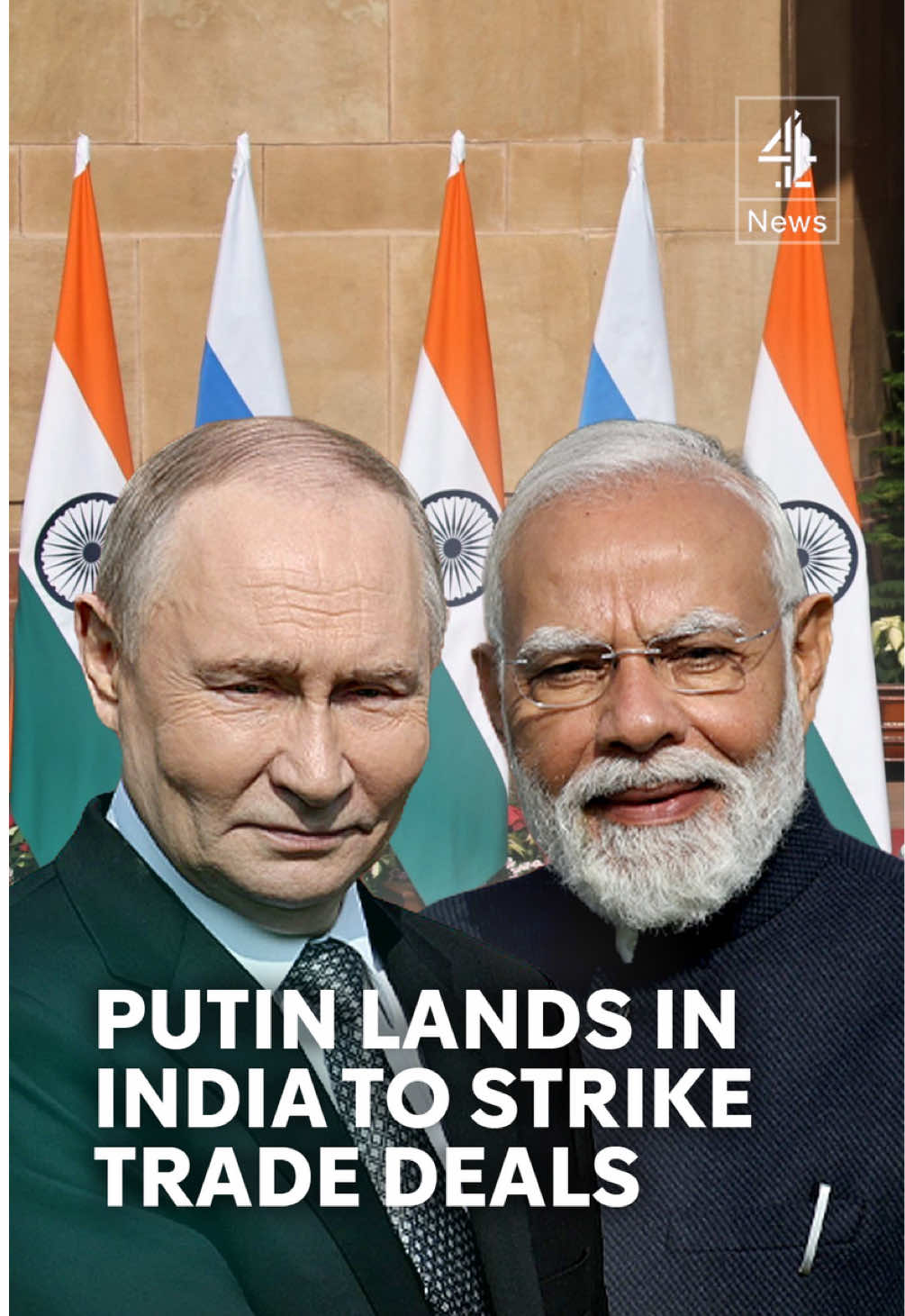 There aren’t many capital cities where Vladimir Putin can land his Presidential plane anymore - but the red carpet was rolled out for him in New Delhi. India's Prime Minister Narendra Modi gave Moscow's main man a publicly warm and effusive welcome - a sight which might confuse observers in the west after Putin’s illegal invasion of Ukraine and alleged war crimes, given India’s own struggle for independence from British colonialism - but India and Russia have had a strong strategic relationship going back decades to the soviet era. So strong, in fact, that this is the 23rd annual bilateral summit between the two countries, during which they’re expected to sign a number of trade deals, despite pressure on India from the US and Europe to stop buying Russian oil. #india #russia #putin 