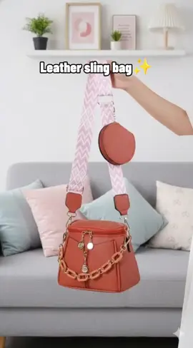 Women leather sling bag, Check out now!!! #leatherslingbag #womenslingbag #qualityslingbag #slingbag #fyp 