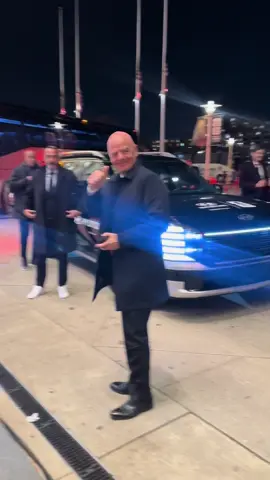 The arrival of #FIFA President Gianni Infantino on December 4th, a day before the #WorldCup drawing in Washington DC #football #futbol #Soccer 