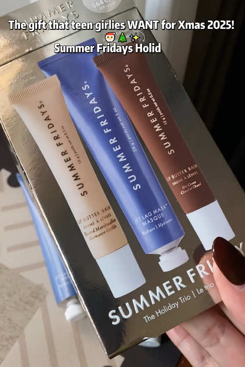 #christmasgiftideas #summerfridays #lipbalm #facemask #jetlagmask #lipcare #softlips #lipstick #summerfridayslipbalm #giftsforher #stockingstuffer #smoothlips #fyp #tiktokshop #tiktokshopblackfriday #tiktokshopfinds #tiktokmademebuyit #dealsforyoudays #tiktokshopcybermonday 