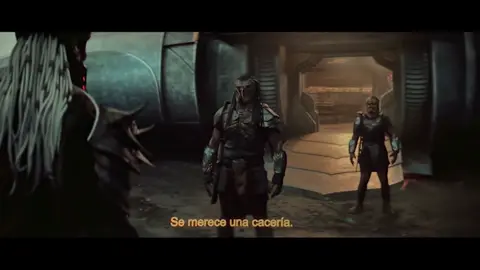 Nunca habías visto al Yautja así. 👽 El inicio de una alianza inesperada entre el Depredador y Thia. ¡Tienes que ver esta película!  #depredadortierrassalvajes #predatorbadlands #peliculas #accion 